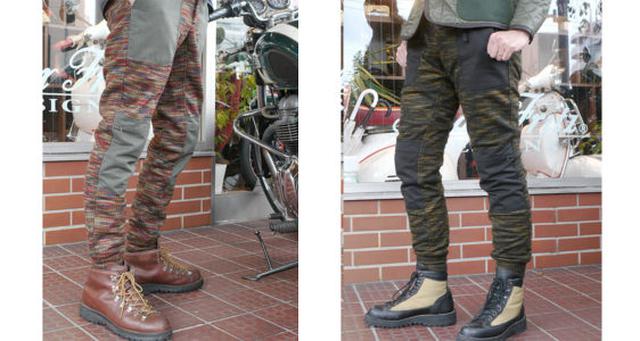画像1: リラックスカジュアルの定番「ジョガーパンツ」をバイク用にアレンジ