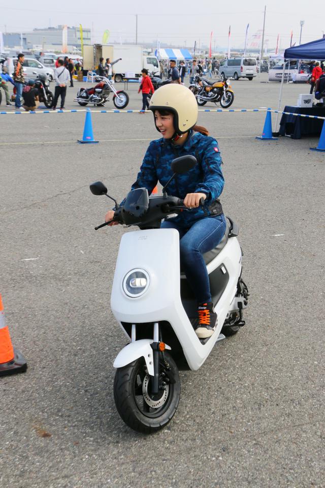 画像5: 電動スクーターに乗ってみました!