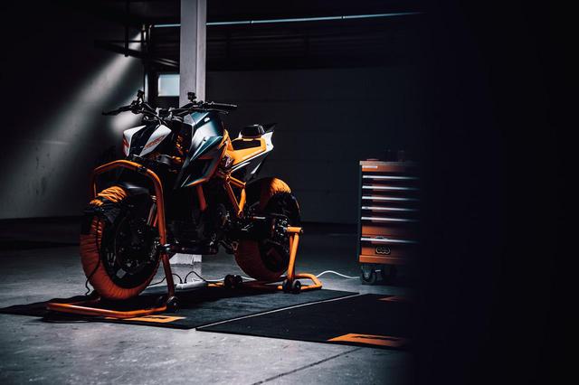 画像: ※写真は1290 SUPER DUKE R(2020年)プロトタイプのものです