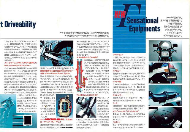 画像8: 【RG-Γ伝】Vol.1〜当時の貴重な資料で振り返る栄光のガンマ達〜「2代目ガンマ"HB"」RG250Γ(GJ21A)-1984-