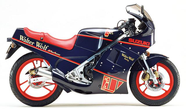 画像: RG250Γ(GJ21B)ウォルター・ウルフ 1986年4月1日発売 50万9000円(当時)