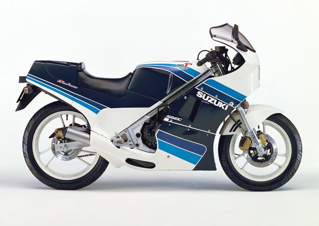 画像: RG250Γ(GJ21B)1985年3月26日発売 48万円(当時)