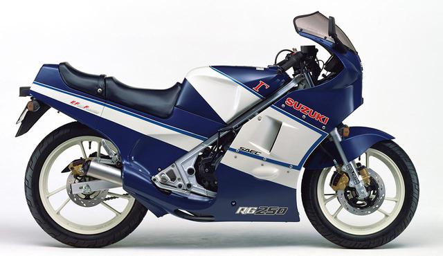 画像: RG250Γ(GJ21B)1986年2月1日発売 48万9000円(当時)