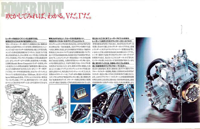画像1: 【RG-Γ伝】Vol.4「Vツインに生まれ変わった250ガンマの第2世代」RG250Γ(VJ21A)-1988-1989- 〜当時の貴重な資料で振り返る栄光のガンマ達〜