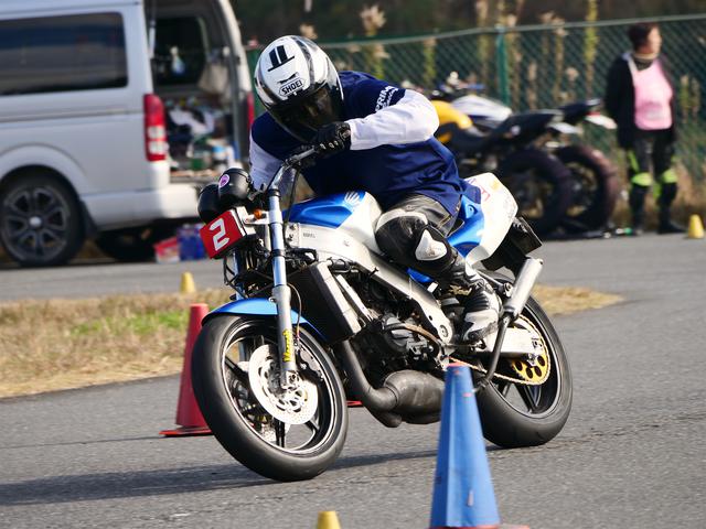 画像: 池田選手&NSR250R