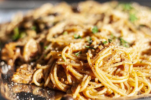 画像: 数あるメニューの中でも特にパスタが絶品でした! 横浜にツーリングに行かれる機会があったら、是非行ってみて下さい。