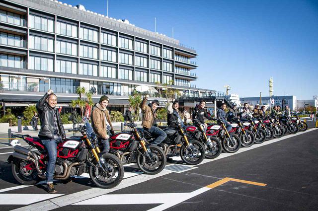 画像2: 最後はオラ氏とFTRオーナー全員で記念写真!