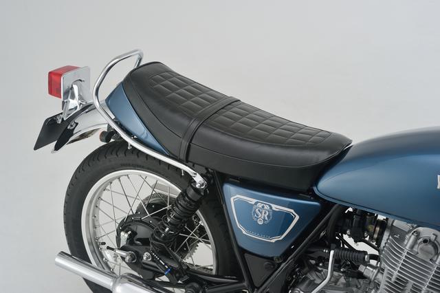 画像3: デイトナからヤマハ「SR400/500」向けのノスタルジックシートが登場、シート高を約25mmダウンできる!