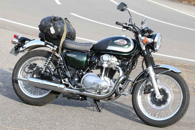 画像: かねてから積載しやすかったWシリーズ。最新の新型「W800」はどうか?