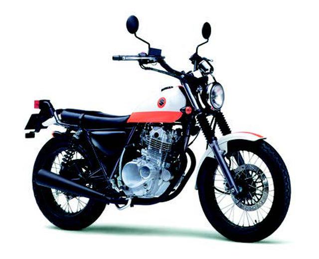 画像: ●空冷4ストOHC4バルブ単気筒●249cc●20PS/7500rpm●2.1kg-m/6000rpm●124kg●3.00-18・120/80-17●38万4000円
