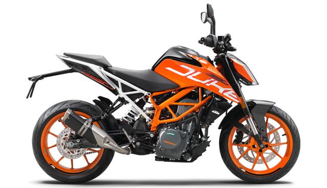画像: KTM 390 DUKE(2020年モデル)