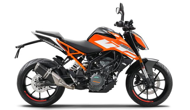 画像: KTM 125 DUKE(2020年モデル)