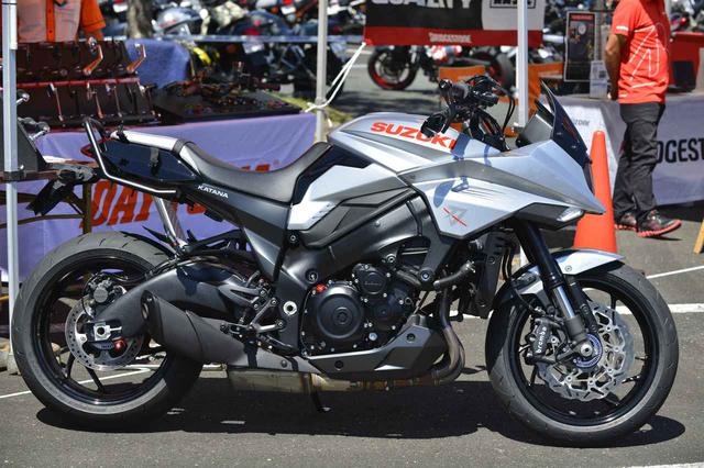 画像: KATANAミーティングでの展示車。 写真:松川 忍