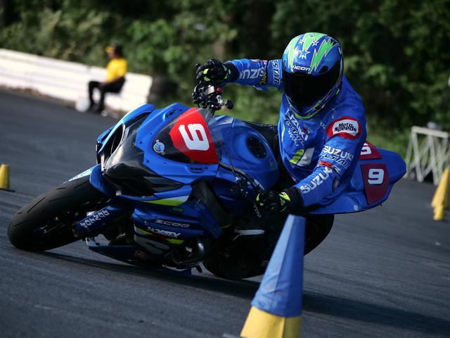 画像: SB級優秀選手・A級 辻家治彦選手&GSX-R1000