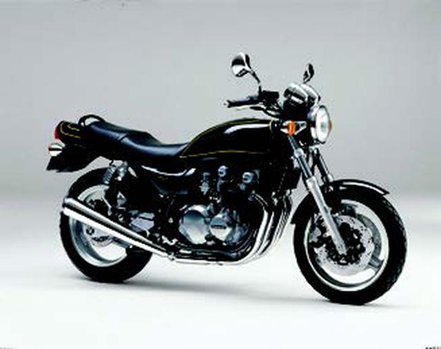 画像: ●空冷4ストDOHC2バルブ並列4気筒●738cc●68PS/9000rpm●5.5kg-m/7500rpm●204kg●120/70-17・150/70-17●67万5000円