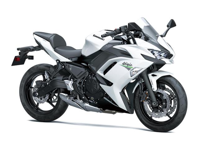 画像: Ninja 650(パールブリザードホワイト)