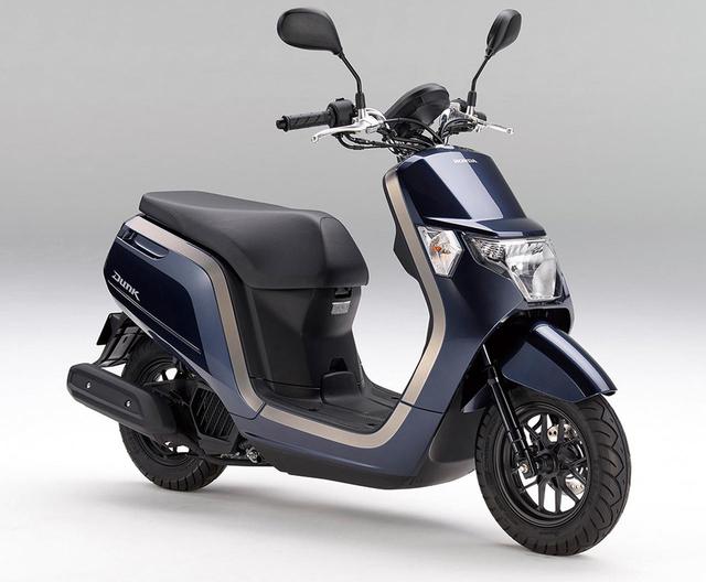 画像: 最高出力:4.5PS/8000rpm 最大トルク:0.42kg-m/6000rpm 税込価格:21万8900円/22万4400円(マットカラー)