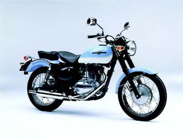 画像1: ●空冷4ストOHC2バルブ単気筒●249cc●20PS/7500rpm●2.0kg-m/6000rpm●142kg(乾)●90/90-18・100/90-17●48万3000円