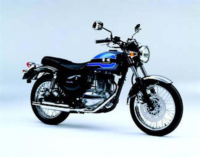 画像2: ●空冷4ストOHC2バルブ単気筒●249cc●20PS/7500rpm●2.0kg-m/6000rpm●142kg(乾)●90/90-18・100/90-17●48万3000円