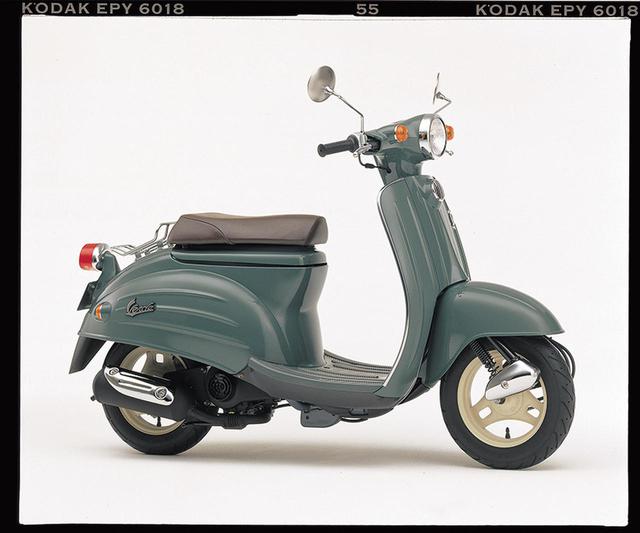 画像: 1998/3 SUZUKI ヴェルデ ●空冷2スト・クランクケースリードバルブ単気筒●49㏄●6.3PS/6500rpm●0.71㎏-m/6000rpm●68㎏ ●3.00-10・3.00-10●17万9000円