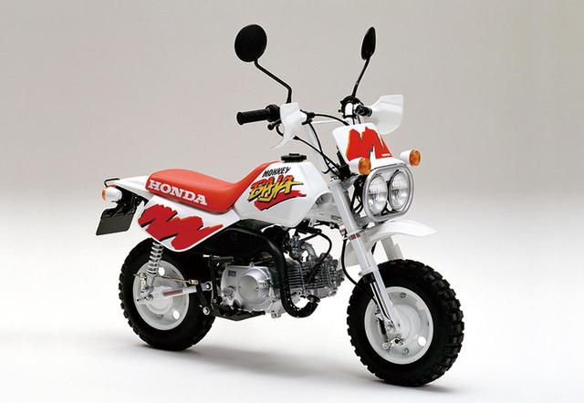 画像: 1991/2 HONDA モンキーBAJA ●空冷4ストOHC2バルブ単気筒●49㏄●3.1PS/7500rpm ●0.32㎏-m/6000rpm●55㎏●3.50-8・3.50-8 ●17万9000円