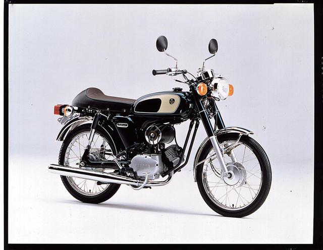 画像: 1996/1 YAMAHA YB-1 ●空冷2スト・ロータリーディスクバルブ単気筒●49㏄●4.6PS/6000rpm●0.56㎏-m/5500rpm●75㎏ ●2.25-17・2.50-17 ●17万9000円