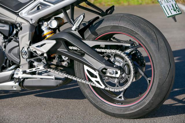 画像2: パフォーマンスを上げつつ扱いやすさも磨いた新型ストリートトリプルRS