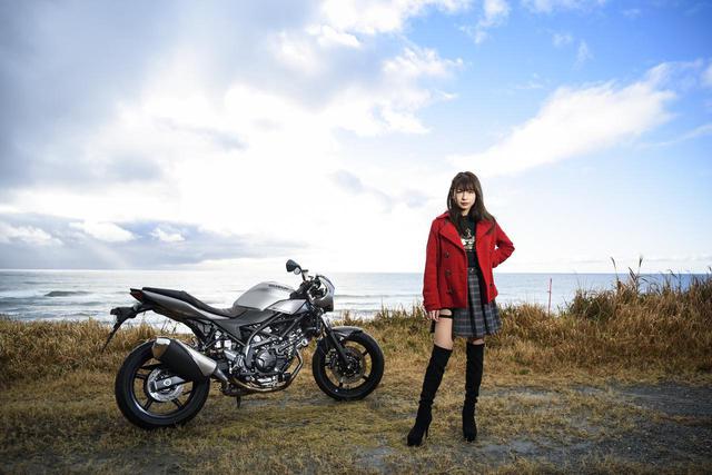 画像2: SV650Xと葉月美優 Vol.②【MIU's On The Road @ SUZUKI】