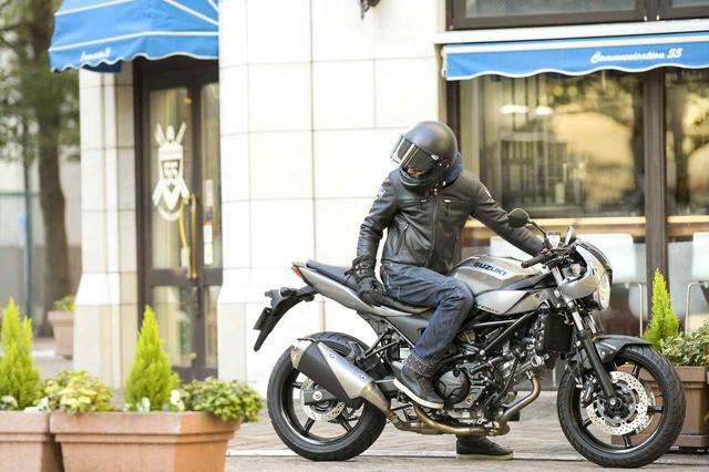 画像2: SV650Xならお洒落感も、気軽さも!