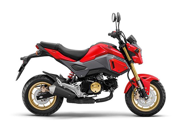 画像: ホンダ「グロム」税込35万7500円 空冷4ストSOHC2バルブ単気筒/124cc