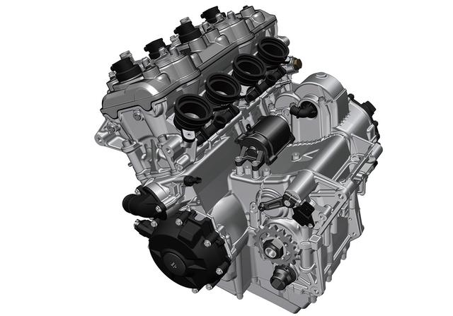 画像: 現行S1000RRベースの大幅な改良を施された水冷直4エンジン。単体で5㎏の軽量化も達成。