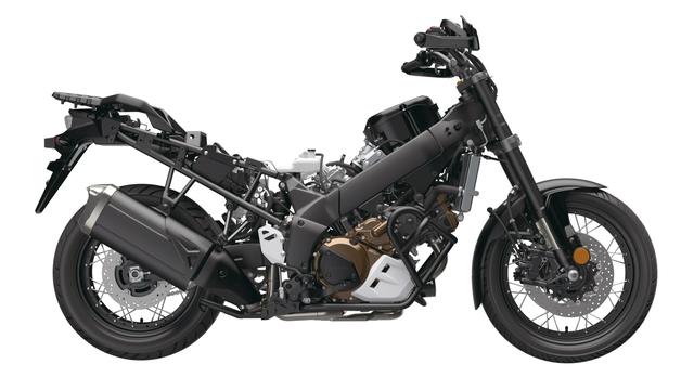 画像: 軽量なアルミ製ツインスパーフレームは最適な剛性バランスを実現。 アルミ製スイングアームと合わせて軽快なハンドリングを支える。