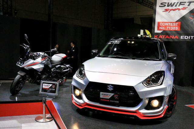 画像2: KATANAの純正色で塗装されたスイフトスポーツ、細部にも注目!