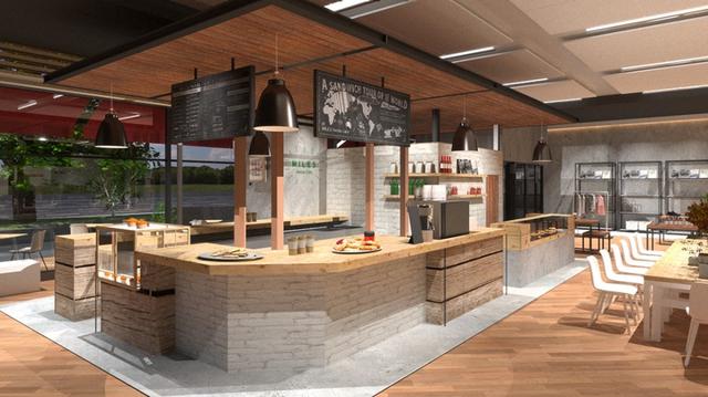 画像: MILES Honda Cafe(マイルズ ホンダ カフェ) より立ち寄りやすく、憩えるカフェを目指して空間設計。世界各国のF1開催地にちなんだサンドイッチや、「宗一郎の水」を使って入れたオリジナルコーヒーなど、ホンダならではのメニューが並ぶ予定。