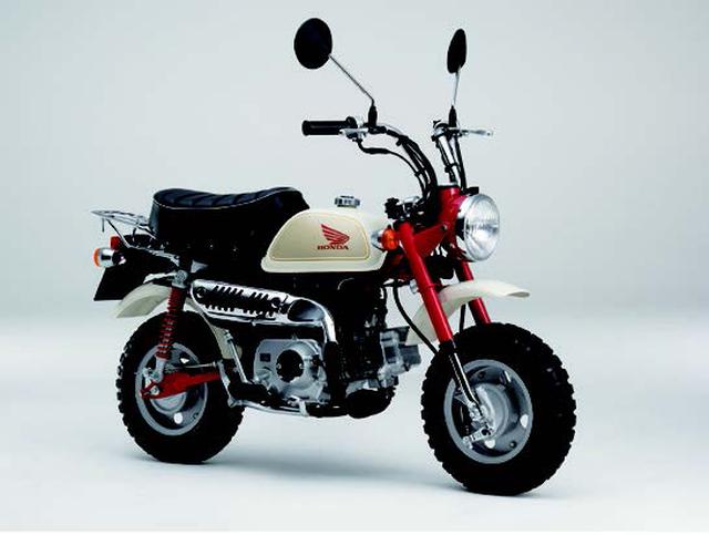 画像: ●空冷4ストOHC2バルブ単気筒●49cc●3.4PS/8500rpm●0.35kg-m/5000rpm●68kg●3.50-8・3.50-8●28万9800円