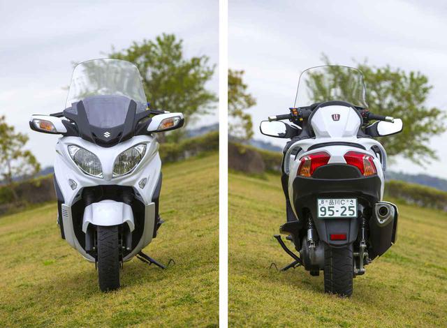 画像3: 巨体なのに俊敏で、重量車だから力強い/スズキ スカイウェイブ650LX