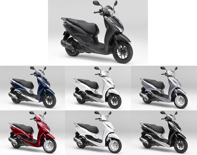 画像2: ホンダが原付二種「リード125」の限定車を1月17日に販売開始! カラー展開は一時的に計7色に! どの色がお好き?