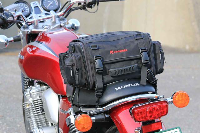 画像23: 【積載インプレ】ホンダ「CB1100EX」/荷掛フックに頼りすぎるのは危険? 使わなくても荷物は積める!