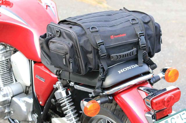 画像4: バイク用バッグの装着はどうか?