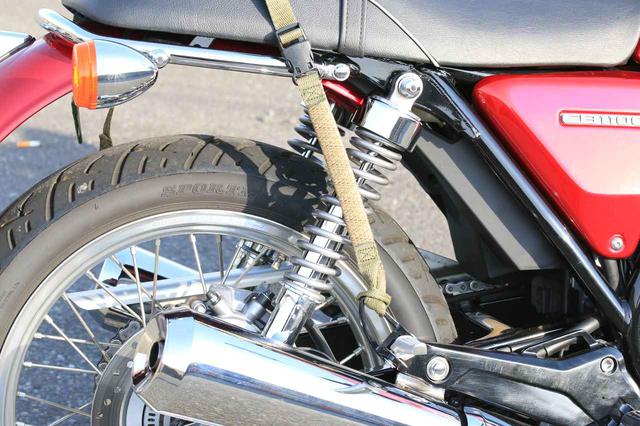 画像21: 【積載インプレ】ホンダ「CB1100EX」/荷掛フックに頼りすぎるのは危険? 使わなくても荷物は積める!
