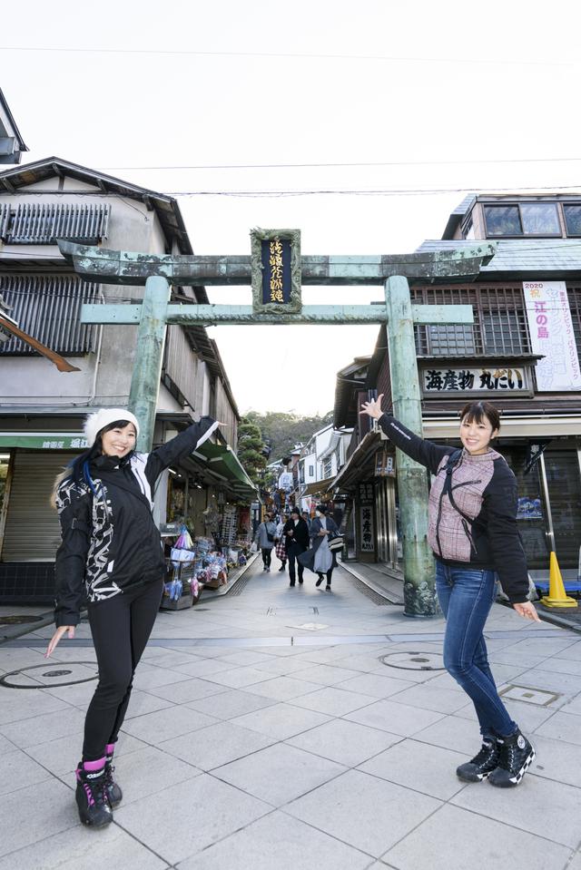 画像5: 目指せ!ライダーに大人気の江の島!