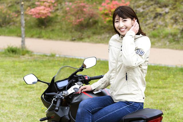 画像4: 大関さおり×Honda CBR650R【オートバイ女子部のフォトアルバム】