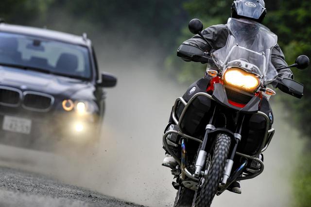 画像: BMW R1200GS ADVENTURE(2008年撮影)