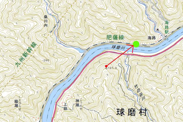 画像: 肥薩線(海路~吉尾)