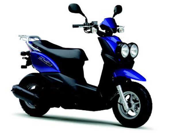 画像: ●水冷4ストOHC3バルブ単気筒●49cc●4.0PS/8000rpm●0.37kg-m/6000rpm●92kg●120/90-10・120/90-10●22万5750円