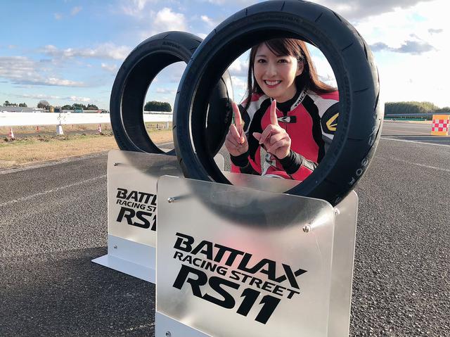 画像1: 続いてはドキドキのYZF-R1で試乗! BATTLAX RACING STREET RS11