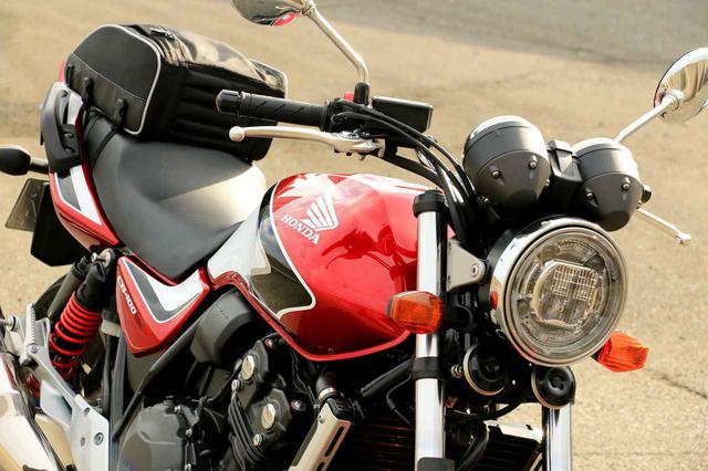 画像: 【結論】CB400SFは荷物を積みやすいバイクなのか?