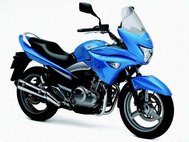 画像: ●水冷4ストOHC4バルブ並列2気筒●248cc●24PS/8500rpm●2.2kg-m/6500rpm●188kg●110/80-17・140/70-17●47万8800円