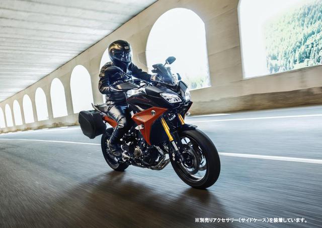 画像: TRACER900 GT ABS(オプション装着車)