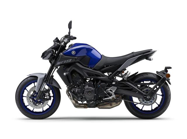 画像2: ヤマハが「MT-09 ABS」の新色を2月25日に発売! YAMAHAレーシングブルーをベースとしたニューカラー